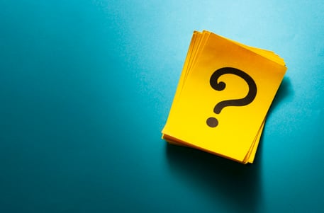 stack-colorful-yellow-cards-with-question-mark